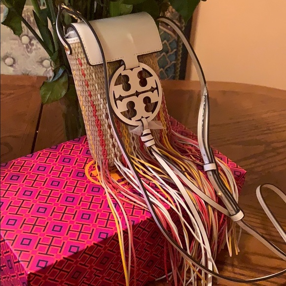 Tory Burch Miller fringe phone crossbody - Picture 8 of 10
